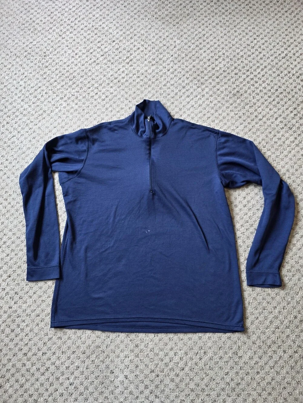 Patagonia Capilene Navy Quarter-Zip Pullover